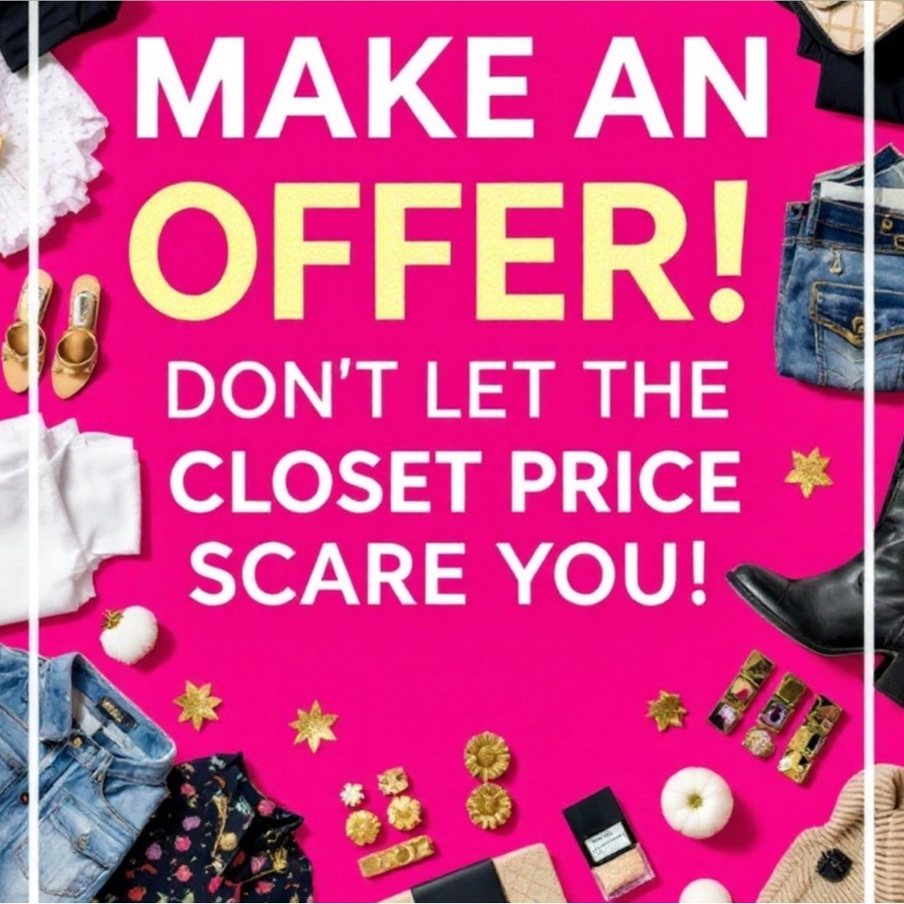 Limited time deal buy two get one free any items under $50. Mix and match items
